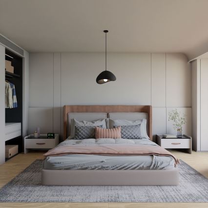 Brilagi - Hanglamp met kabel WABI SABI 1xE27/40W/230V zwart