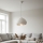 Brilagi - Hanglamp met kabel WABI SABI 1xE27/40W/230V Ø 32 cm wit