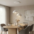 Brilagi - Hanglamp met kabel WABI SABI 2xE27/40W/230V Ø 45 cm wit