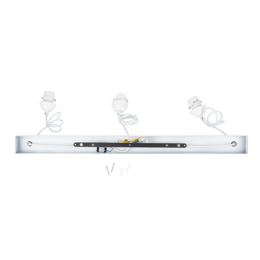 Brilagi - Hanglamp met kabel WABI SABI 3xE27/40W/230V wit