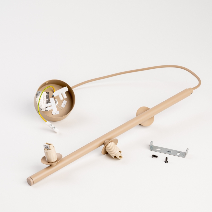 BRILAGI - Hanglamp met snoer VULCANO 3xG9/8W/230V beige/rookbeige beige