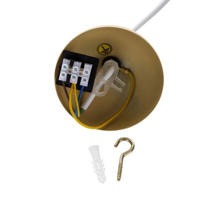 Brilagi - Hanglamp met snoer WABI SABI 1xE27/40W/230V crème