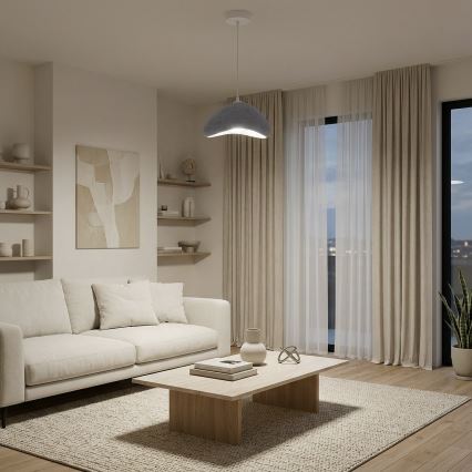 Brilagi - Hanglamp met snoer WABI SABI 1xE27/40W/230V Ø 33 cm grijs
