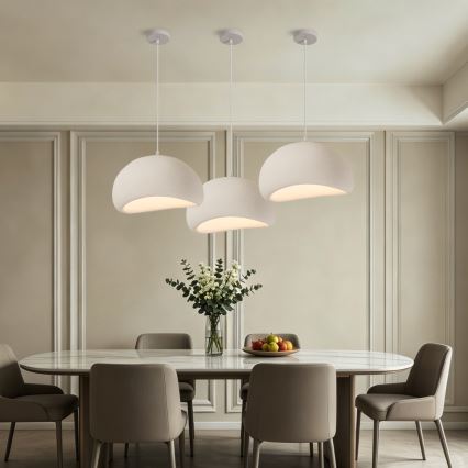BRILAGI - Hanglamp met snoer WABI SABI 1xE27/60W/230V Ø 40 cm wit