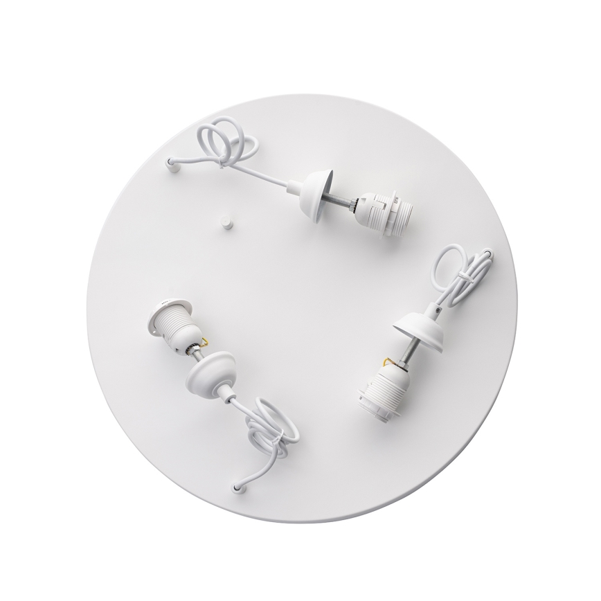 Brilagi - Hanglamp met snoer WABI SABI 3xE27/40W/230V Ø 60 cm wit