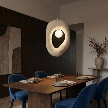 Brilagi - Hanglamp met snoer ZOGA 1xE27/40W/230V crème