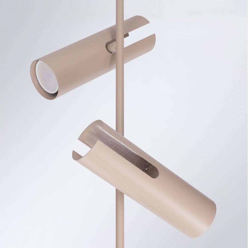 Brilagi - Hanglamp met staaf BRANCH 3xGU10/30W/230V beige