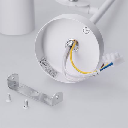 Brilagi - Hanglamp met stang BRANCH 2xGU10/30W/230V wit