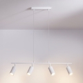 Brilagi - Hanglamp SELE aan kabel 4xGU10/30W/230V, wit