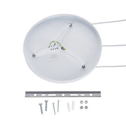 Brilagi - Hanglamp WABI SABI met kabel 3xE27/40W/230V Ø 76 cm wit