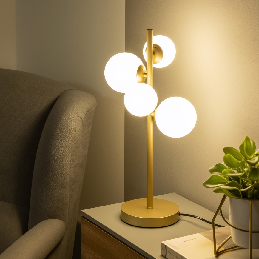 BRILAGI - Vervangingsglas voor kroonluchter, wandarmatuur en lamp MISTEL, MILLA Ø 15 cm wit