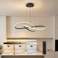 Brilagi - INFINITY dimbare LED-hanglamp aan kabel, 80 W, 230 V, 3000–6000 K, 80x80 cm, zwart, inclusief afstandsbediening