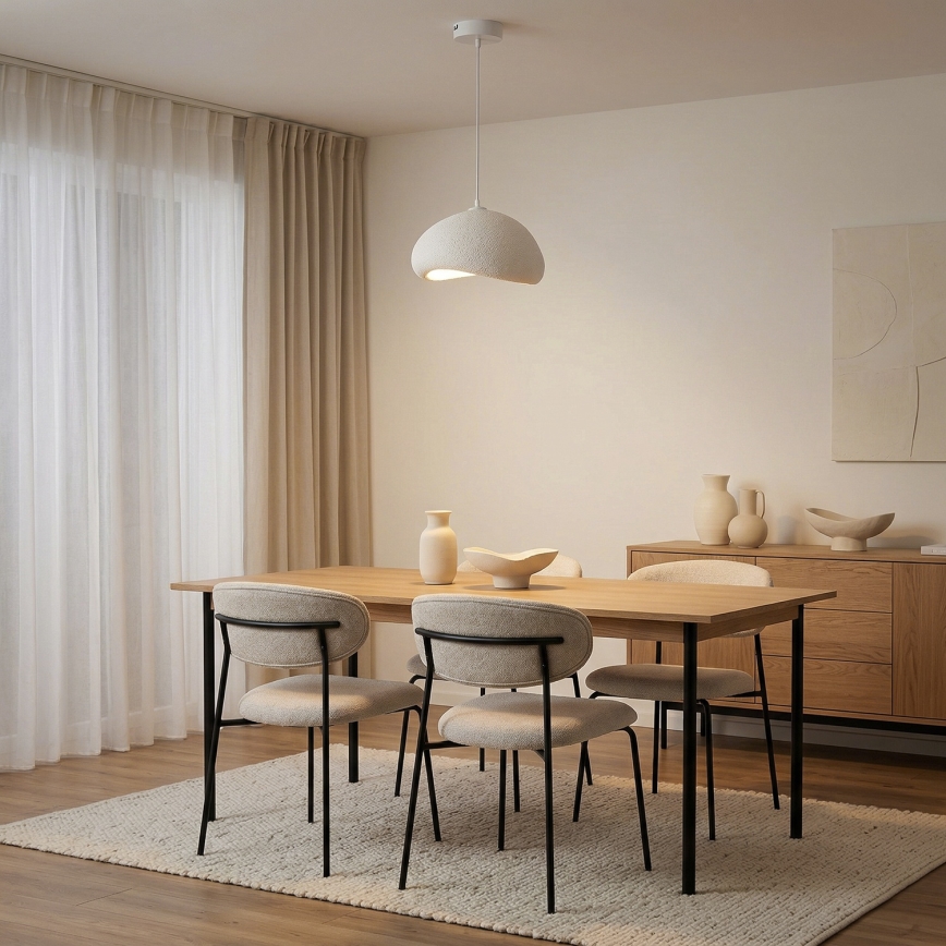 Brilagi - Kabelhanglamp WABI SABI 1xE27/40W/230V Ø 33 cm wit