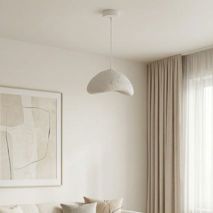 Brilagi - Kabelhanglamp WABI SABI 1xE27/40W/230V Ø 33 cm wit