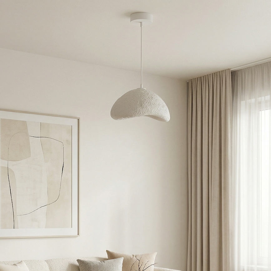 Brilagi - Kabelhanglamp WABI SABI 1xE27/40W/230V Ø 33 cm wit