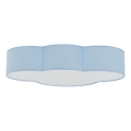 Brilagi - Kinderplafondlamp NIMBUS 4xE27/15W/230V blauw