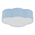 Brilagi - Kinderplafondlamp NIMBUS MINI 2xE27/15W/230V 31x43 cm blauw
