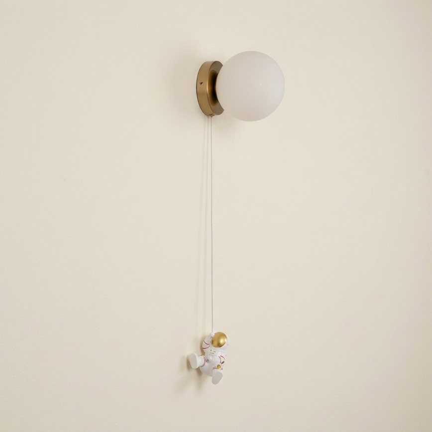 Brilagi - Kinderwandlamp ASTRO 1xE14/15W/230V wit