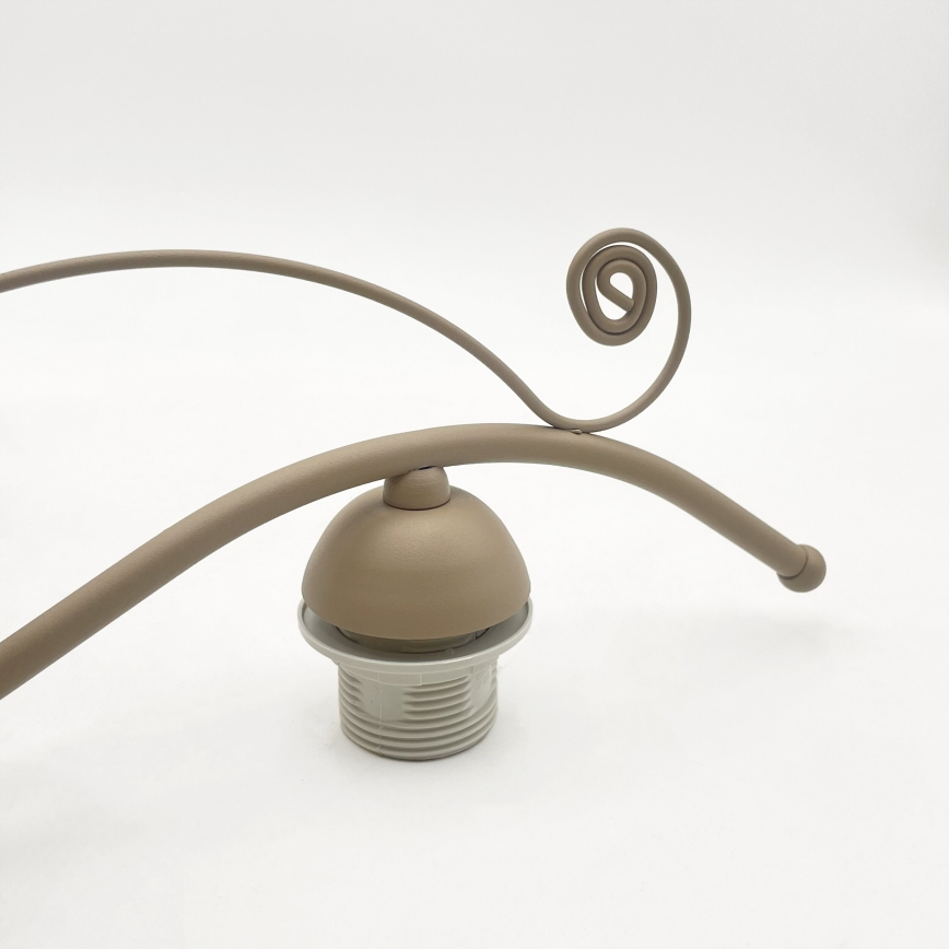 Brilagi - Kroonluchter aan ketting ANTICO MODERN 5xE27/60W/230V beige