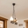 Brilagi - Kroonluchter aan ketting RUSTIC 2xE14/40W/230V eiken