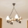 Brilagi - Kroonluchter aan ketting RUSTIC 4xE14/40W/230V eiken