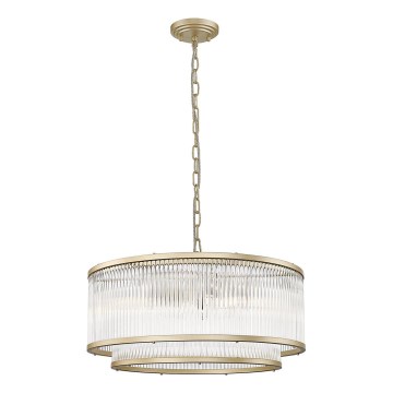 Brilagi - Kroonluchter met ketting RAMOS 6xE14/60W/230V goud