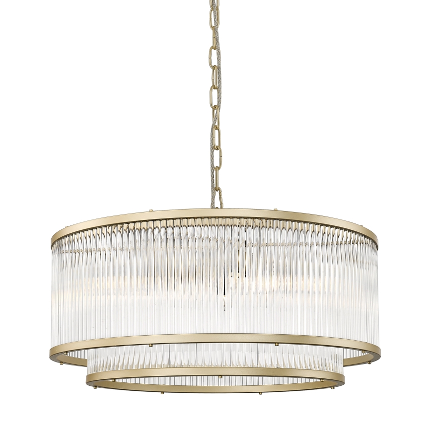 Brilagi - Kroonluchter met ketting RAMOS 6xE14/60W/230V goud