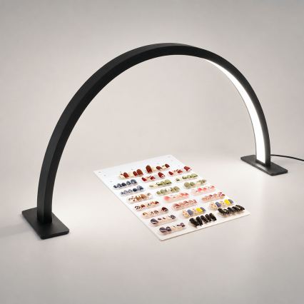 BRILAGI - LED Lampe de table arquée dimmable pour modélisme RADIO LED/30W/24/230V 3000/4000/6500K noire