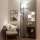 Brilagi - Lampadaire CERIA 1xE27/100W/230V + 1xE14/25W noir/blanc
