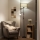 Brilagi - Lampadaire CERIA 2 en 1 1xE27/100W/230V + 1xE14/25W noir/marron