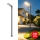Brilagi - Lampadaire de rue LED d'extérieur avec mât de 3 m et bras articulé URBANLIGHT LED/100W/230V noir IP65