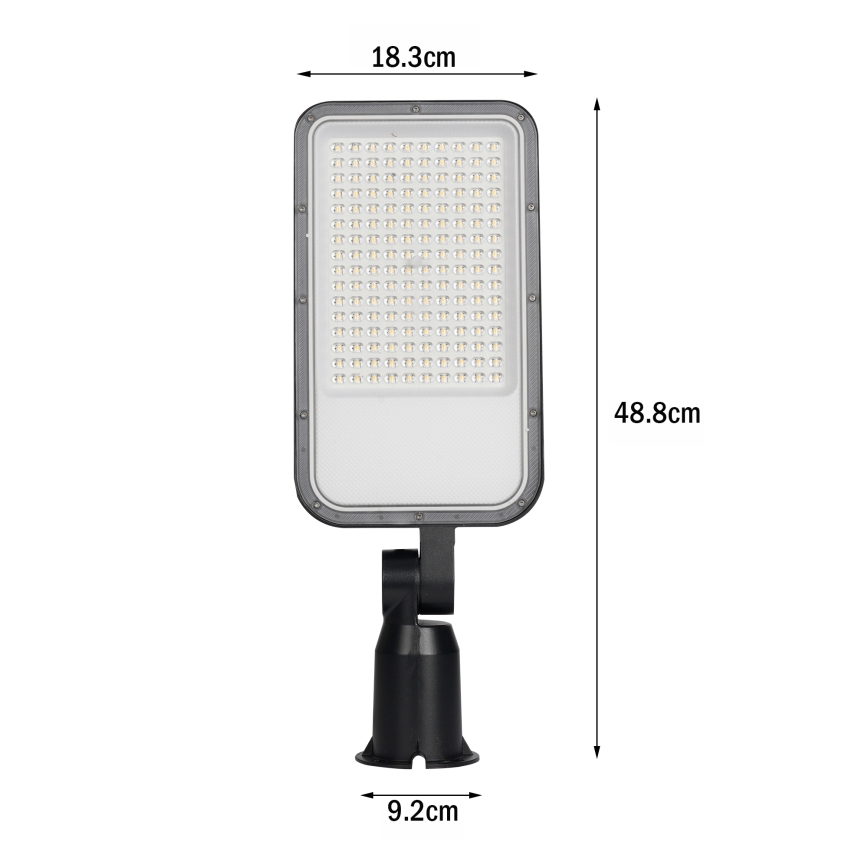 Brilagi - Lampadaire d'extérieur LED URBANLIGHT 100W/230V noir IP65
