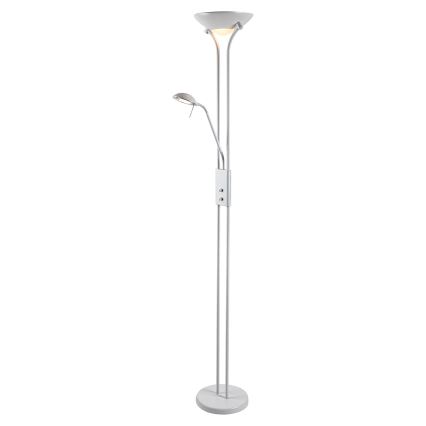 Brilagi - Lampadaire dimmable SCARLETT 1xR7s/230W/230V + 1xG9/40W blanc