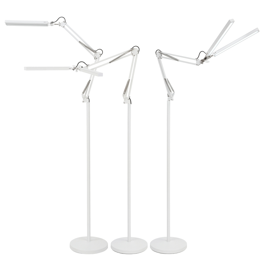 Brilagi - Lampe sur pied flexible dimmable LED VARIO LED/14W/230V 3000-6000K 157 cm blanc