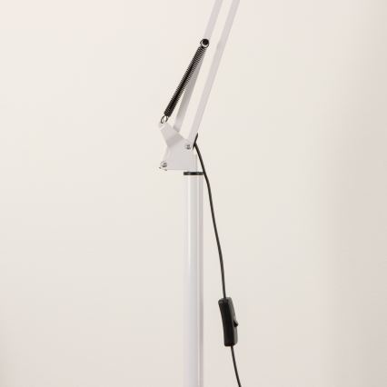 BRILAGI - Lampadaire flexible TASKER 1xE27/60W/230V 157 cm blanc