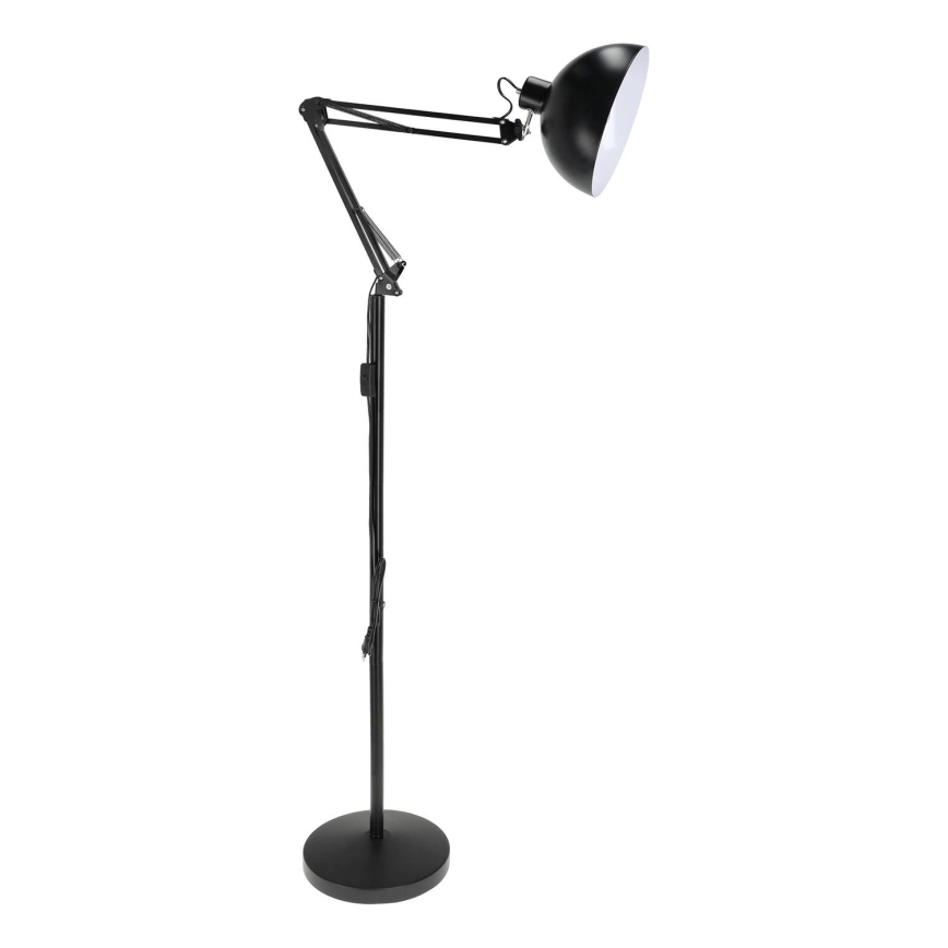 Brilagi - Lampadaire flexible TASKER 1xE27/60W/230V 157 cm noir