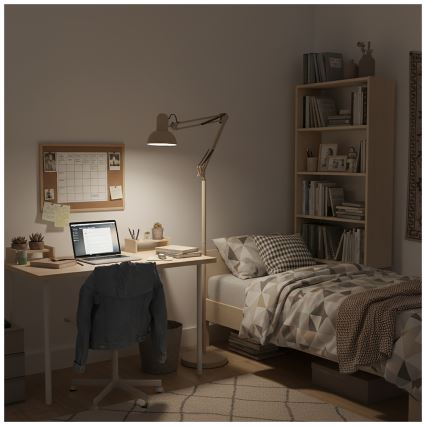 Brilagi - Lampadaire flexible TASKER 1xE27/60W/230V 184 cm beige