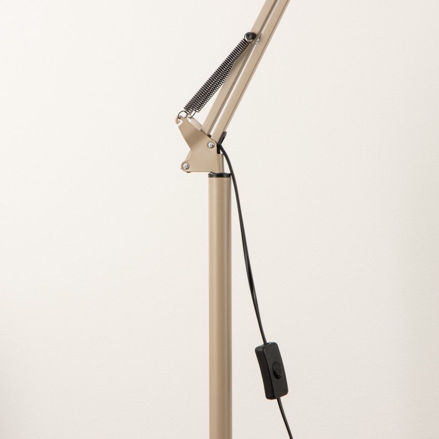 Brilagi - Lampadaire flexible TASKER 1xE27/60W/230V 184 cm beige