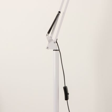 Brilagi - Lampadaire flexible TASKER 1xE27/60W/230V 184 cm blanc