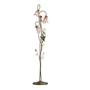 BRILAGI - Lampadaire KATERINA 3xE14/40W/230V multicolore/bronze/patine
