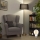 Brilagi - Lampadaire LED CERIA 1xE27/20W/230V Ø 45 cm noir/doré