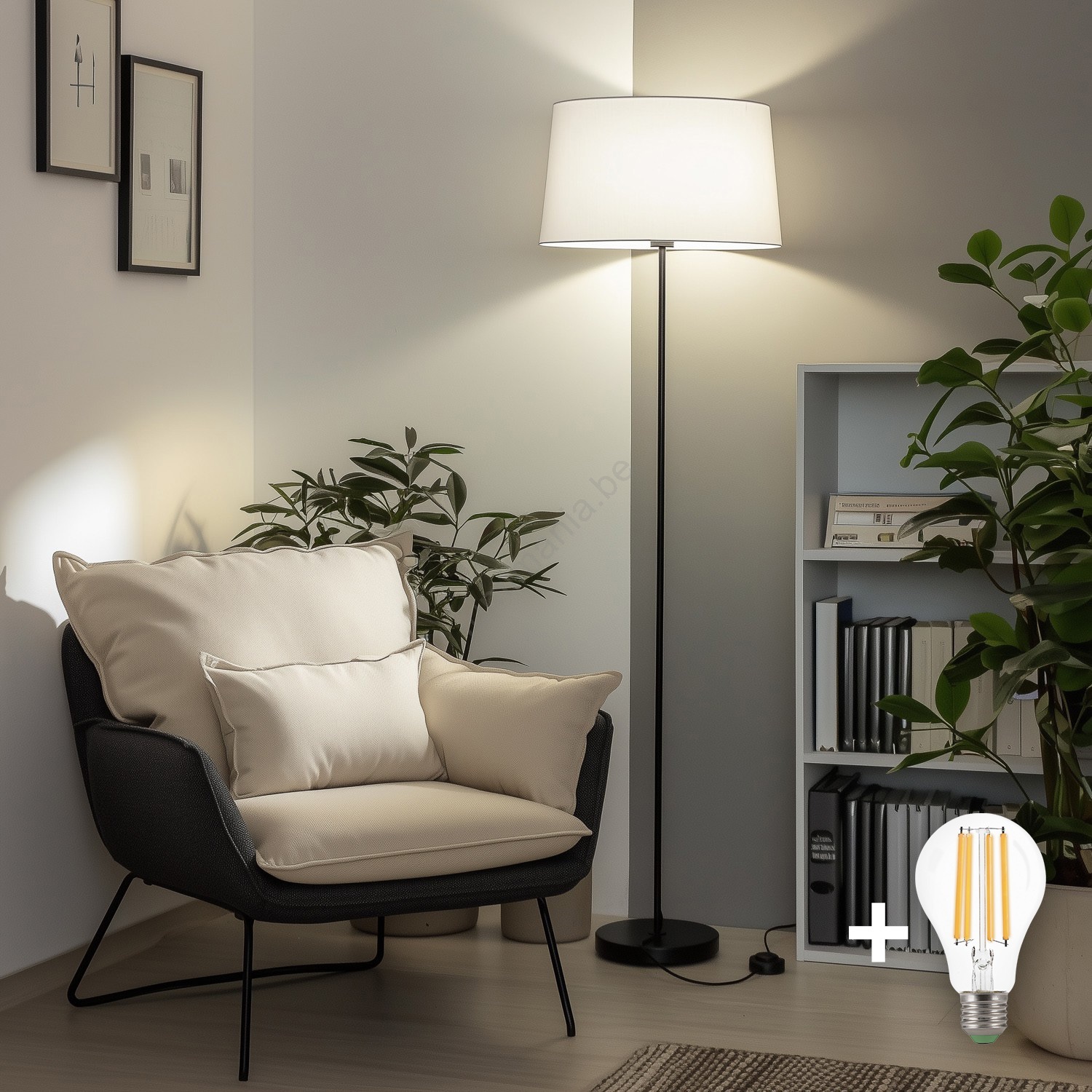 2x Arbre Cerisier 200 LED Blanc Chaud 180cm
