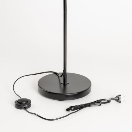 Brilagi - Lampadaire LED CERIA 1xE27/40W/230V Ø 20,5 cm blanc/noir