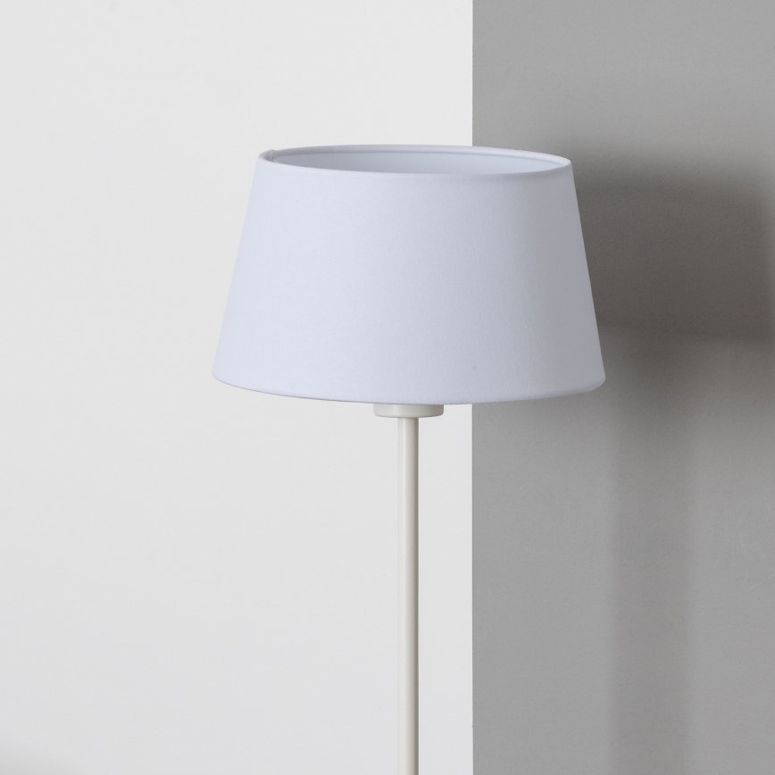 Brilagi - Lampadaire LED CERIA 1xE27/40W/230V Ø 25 cm blanc
