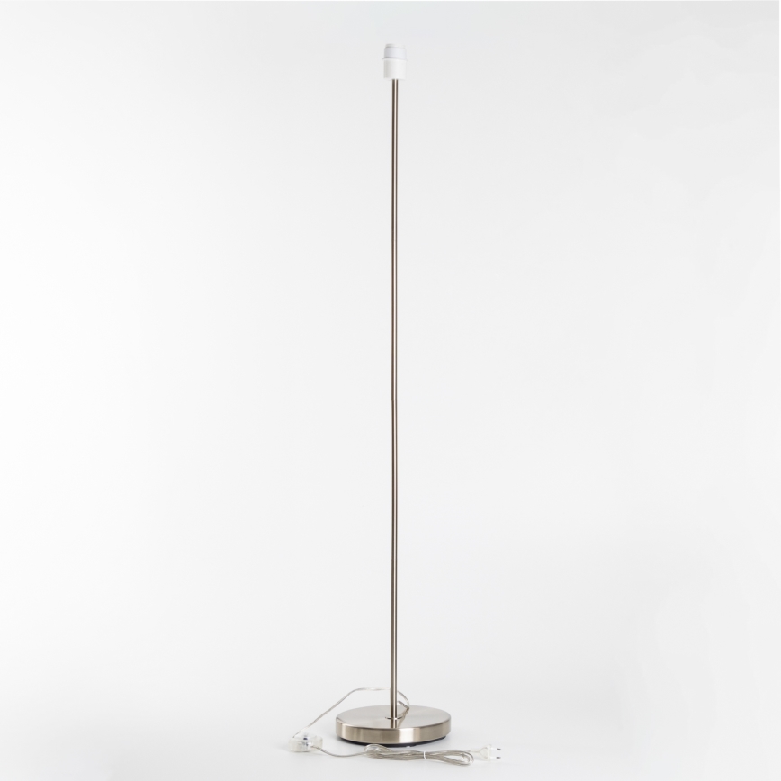 Brilagi - Lampadaire LED CERIA 1xE27/40W/230V Ø 25 cm gris/chrome mat