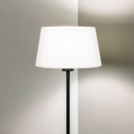 Brilagi - lampadaire LED CERIA 1xE27/40W/230V Ø 30 cm blanc/noir