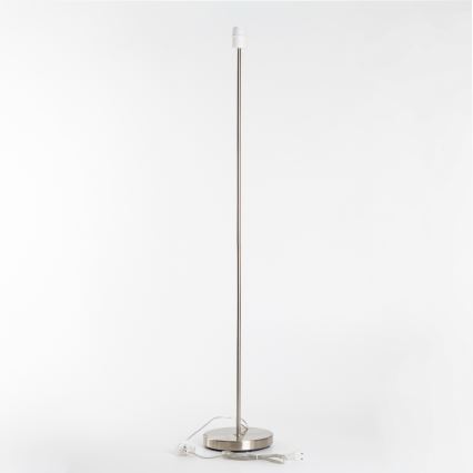 Brilagi - Lampadaire LED CERIA 1xE27/40W/230V Ø 40 cm bambou/chrome mat