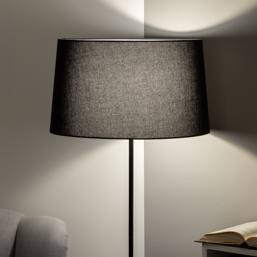 Brilagi - lampadaire LED CERIA, 1xE27/40W/230V, Ø 45 cm, noir