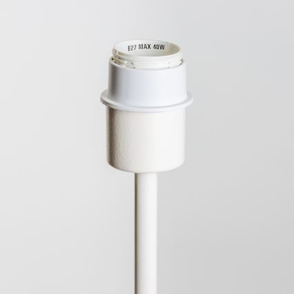 Brilagi - Lampadaire LED CERIA 1xE27/40W/230V Ø 50 cm beige/blanc