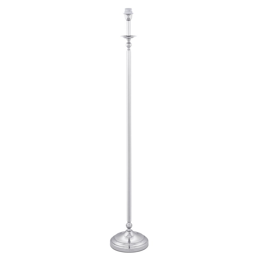 Brilagi - Lampadaire LED CERIA 1xE27/60W/230V Ø 45 cm chrome brillant/blanc